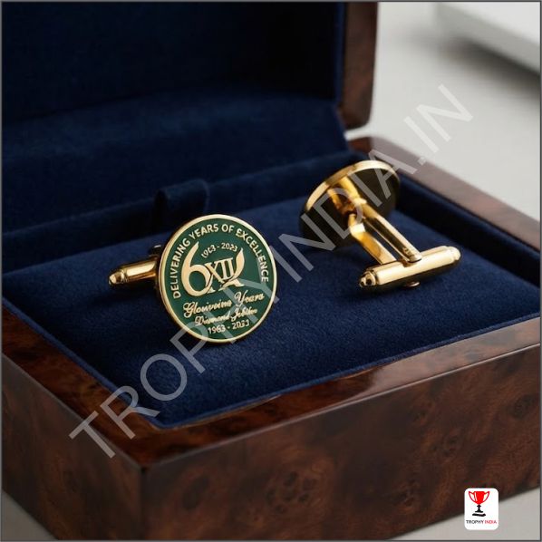 Custom Metal Cufflinks Executive Badges and Medals