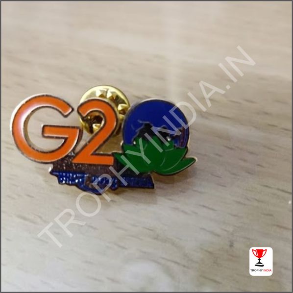 Custom G20 Summit Logo Enamel Lapel Pins Badges and Medals