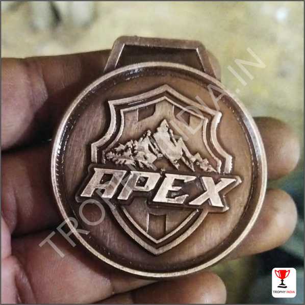 Customized Antique Copper Metal Sports Award Medal | Trophy India