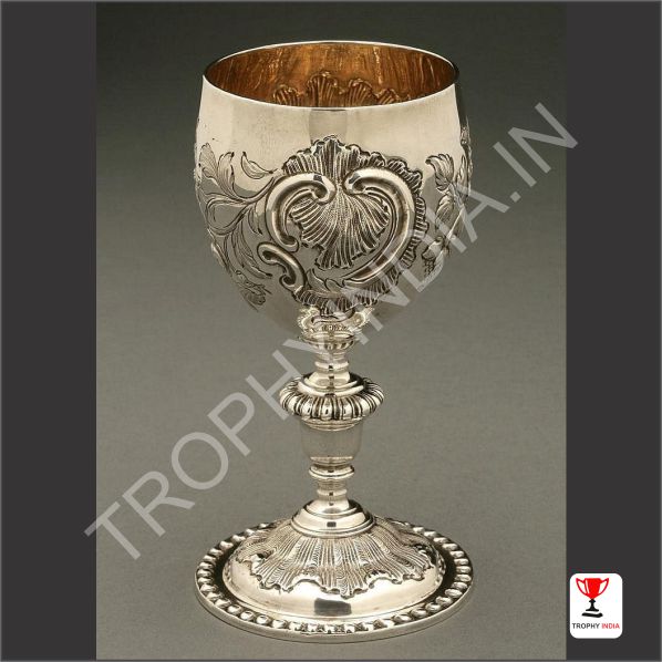 Customized Royal Silver Goblet Chalice Award Trophy | Trophy India