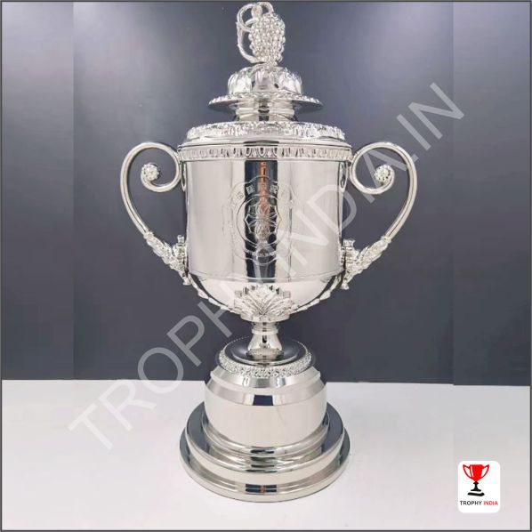 Customized Grand Silver Championship Trophy Cup | Trophy India