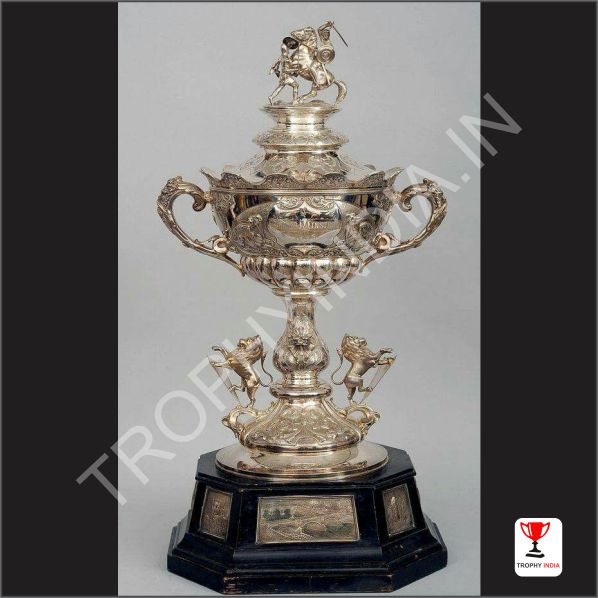Customized Heritage Silver Knight & Equestrian Chalice Trophy | Trophy India